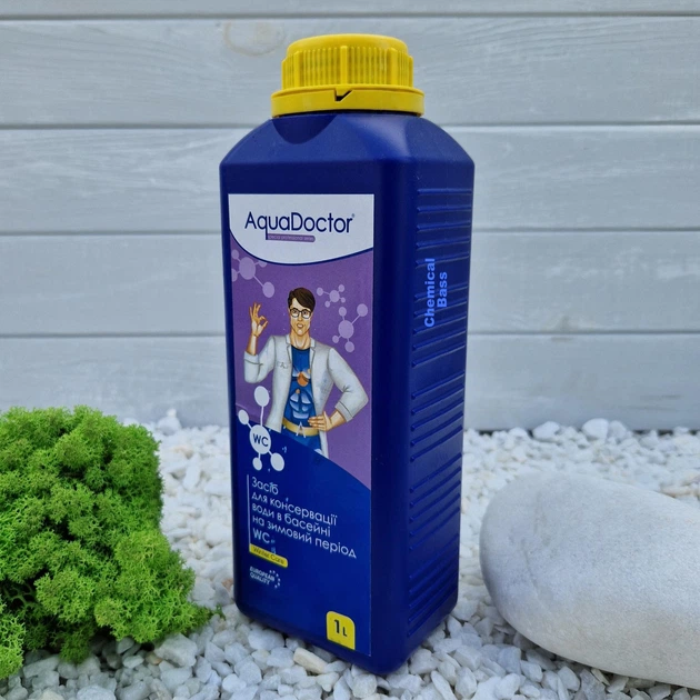 Засіб для консервації басейну (зимівля) AquaDoctor Winter Care 1 л зимова хімія для басейнів (20880) - Фото 2 Засіб для консервації басейну (зимівля) AquaDoctor Winter Care 1 л зимова хімія для басейнів (20880) - зображення 2