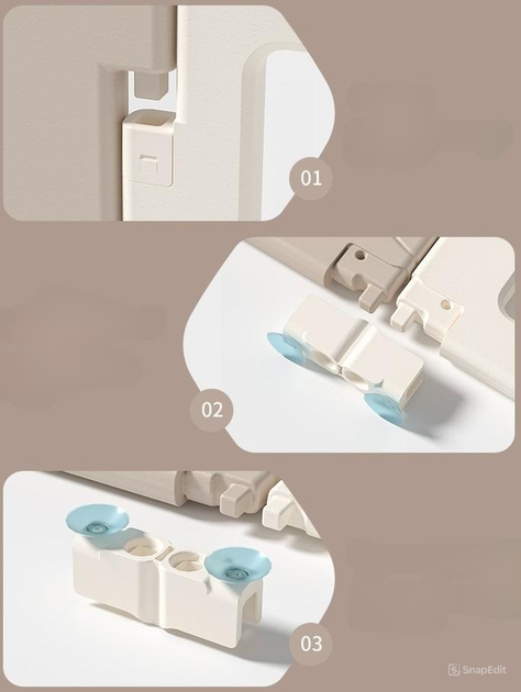 Детский манеж с ковриком 5в1 Terrio "Sleepy M" 150х180 см - изображение 5