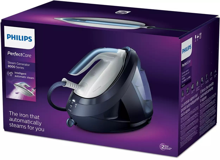 Праска з парогенератором Philips Series 8000 PerfectCare PSG8030/20 (8720389001024) - зображення 8