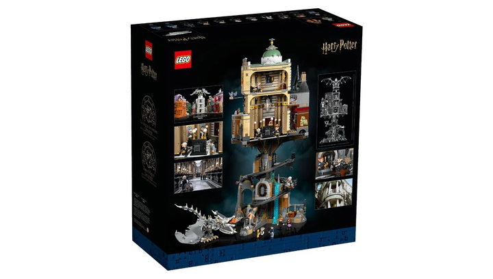 Конструктор Lego Волшебный банк Гринготтс Harry Potter 76417 - изображение 7