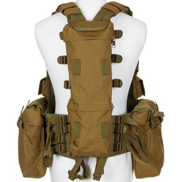 Жилет разгрузочный MFH Tactical Vest Койот - изображение 2