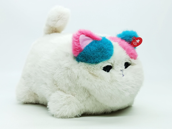 Интерактивная игрушка Synergy Кот "Fluff pets" 28 см, розово-зеленые ушки FG23111400M - изображение 1