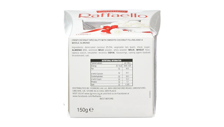 Конфеты Ferrero Rocher Raffaello 150g - изображение 5