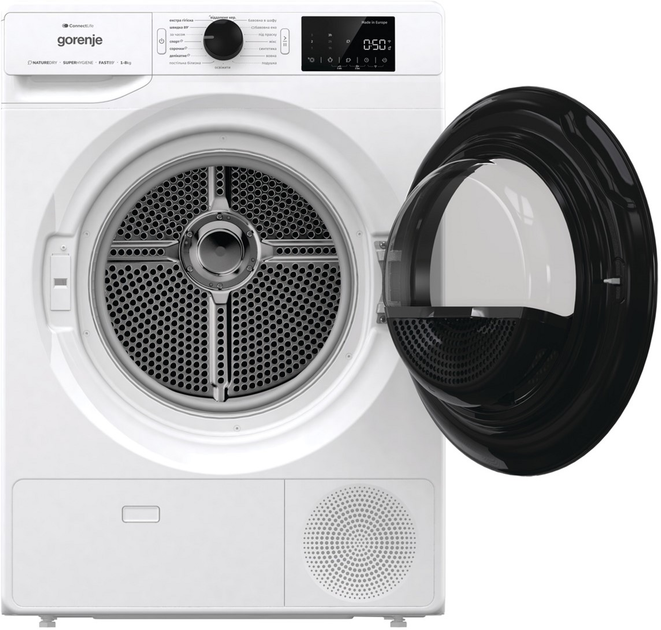 Стиральная машина полногабаритная Gorenje WPNEI84A1SWIFI/UA + Сушильный автомат Gorenje DPNE83GNLWIFI/UA (комплект) - изображение 11