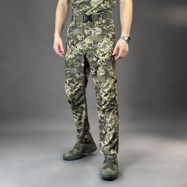 Чоловічі штани карго Pobedov Tactical Soft Waterproof піксель розмір L - зображення 1