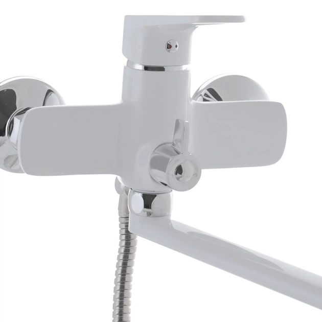 Змішувач для ванни MIXXUS NEVADA 006 EURO WHITE (Колір білий) (MI5799) - зображення 2