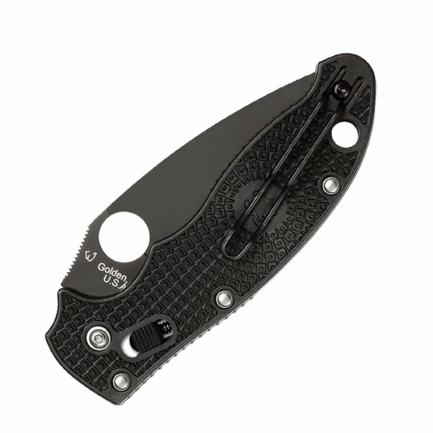 Ніж Spyderco Manix 2 Black Blade, BD1 (C101PBBK2) - изображение 2