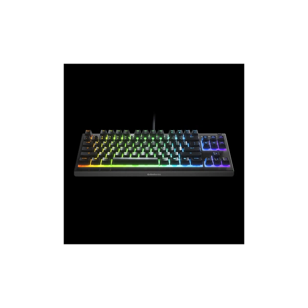 Клавиатура SteelSeries Apex 3 TKL UA USB (m439870) - изображение 2
