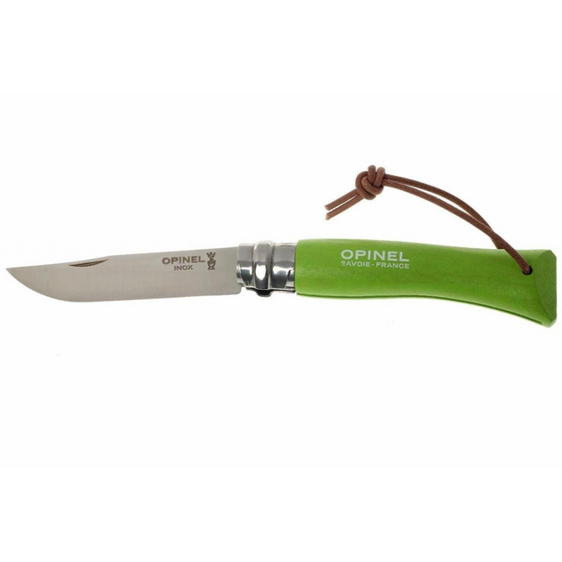 Ніж Opinel №7 Inox VRI Trekking light green (001442) - изображение 1