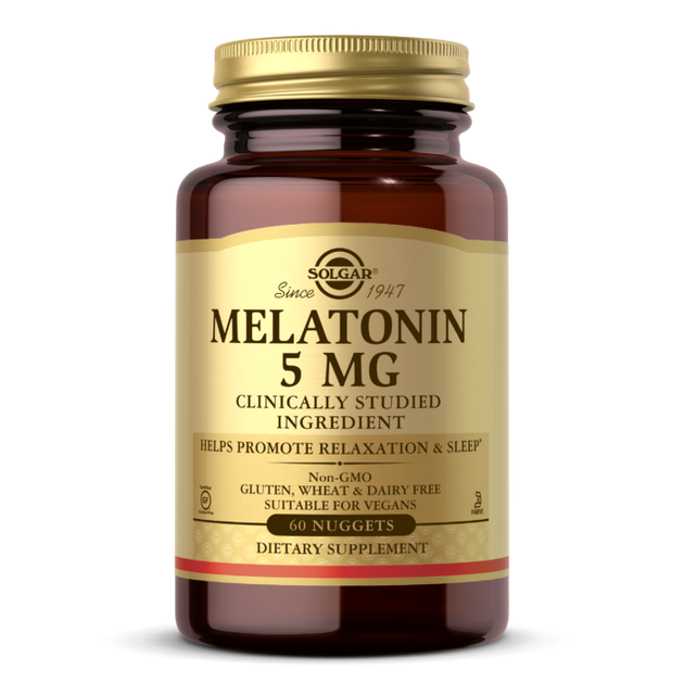 Мелатонин Solgar Melatonin 5 mg (60 капс) солгар - Фото 1 Мелатонин Solgar Melatonin 5 mg (60 капс) солгар - изображение 1