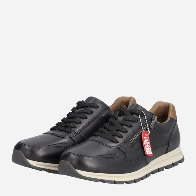 Buty sportowe męskie RIEKER B0504-00 42 (8UK) 28 cm Czarne (4061811337330) - obraz 3