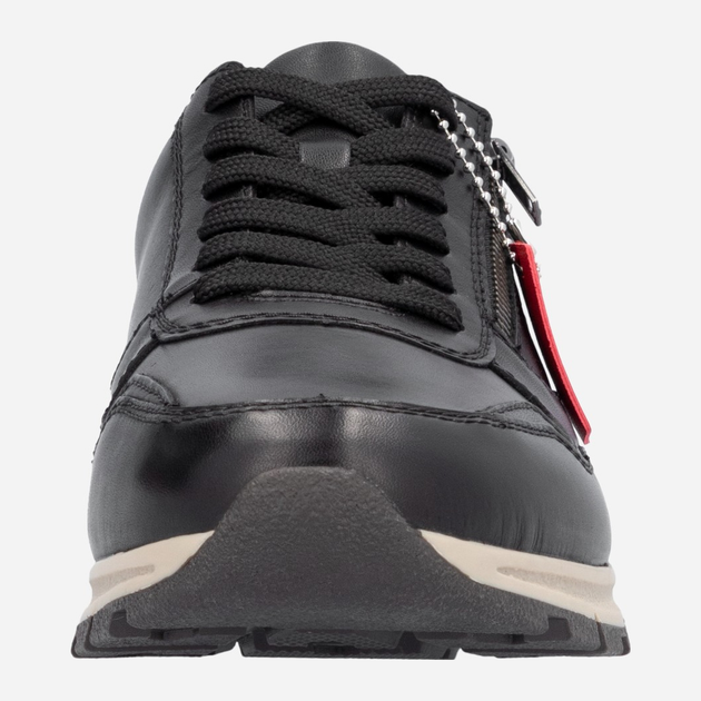 Buty sportowe męskie RIEKER B0504-00 42 (8UK) 28 cm Czarne (4061811337330) - obraz 6