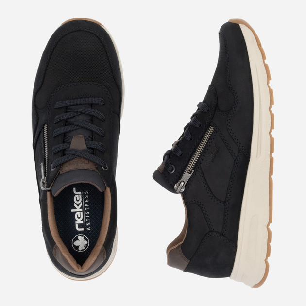 Buty sportowe męskie RIEKER B0701-15 46 (11UK) 30.3 cm Granatowe (4061811374748) - obraz 10