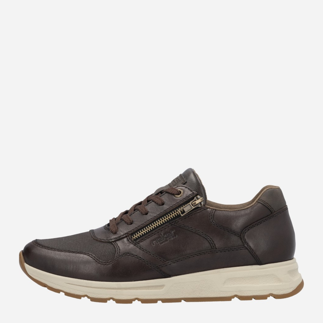 Buty sportowe męskie RIEKER B0701-25 41 (7.5UK) 27 cm Brązowe (4061811302147) - obraz 5