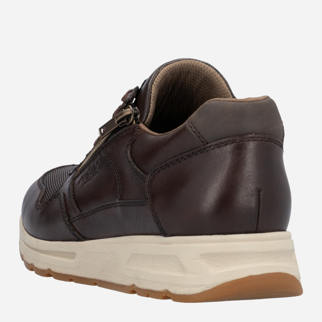Buty sportowe męskie RIEKER B0701-25 43 (9UK) 28.5 cm Brązowe (4061811302161) - obraz 7