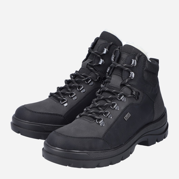 Чоловічі зимові черевики RIEKER F5410-00 41 (7.5UK) 27 см Чорні (4061811044856) - зображення 3