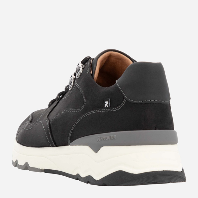 Buty sportowe męskie RIEKER U0902-00 44 (9.5UK) 29 cm Czarne (4061811331741) - obraz 7