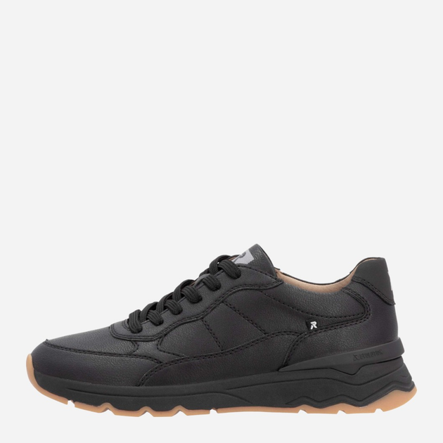 Buty sportowe męskie RIEKER U0904-00 40 (6.5UK) 26.4 cm Czarne (4061811409679) - obraz 5