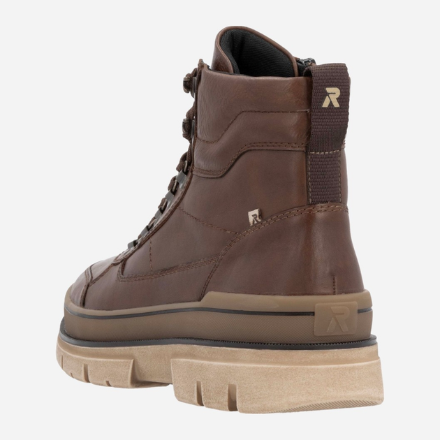 Чоловічі черевики RIEKER U1271-22 45 (10.5UK) 30 см Коричневі (4061811410361) - зображення 7