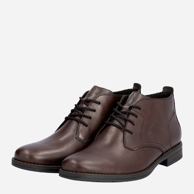 Buty derby męskie RIEKER 10302-25 42 (8UK) 28 cm Brązowe (4061811370832) - obraz 3