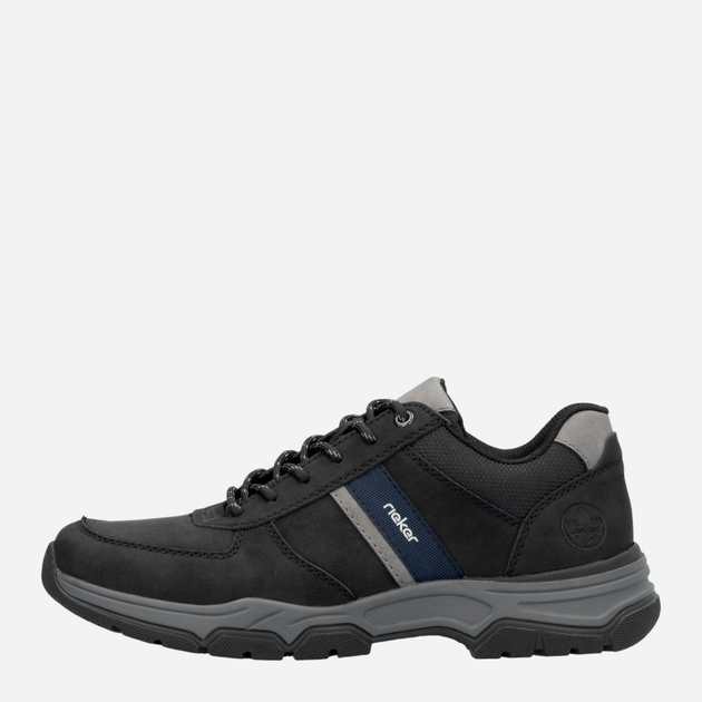 Buty sportowe męskie RIEKER 11211-01 46 (11UK) 30.3 cm Czarne (4061811441785) - obraz 5