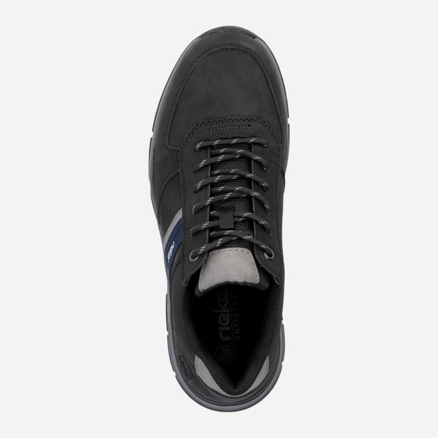 Buty sportowe męskie RIEKER 11211-01 46 (11UK) 30.3 cm Czarne (4061811441785) - obraz 8
