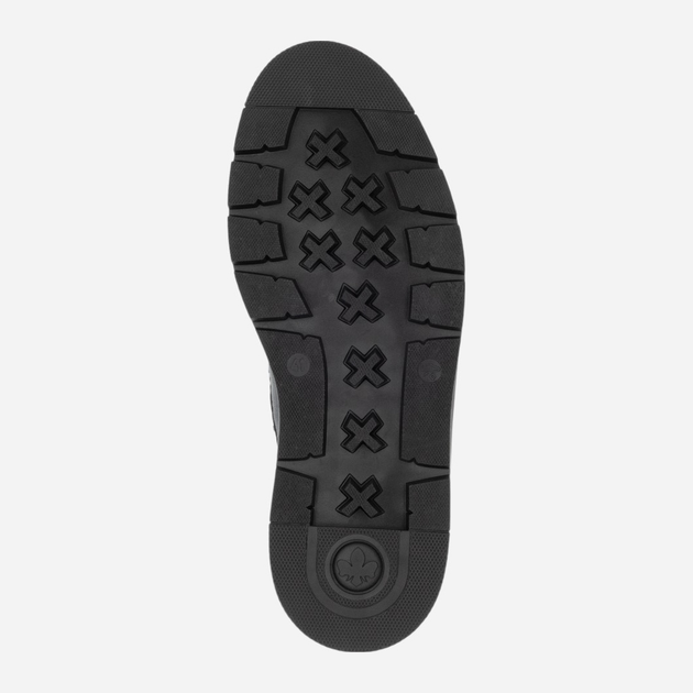 Zimowe botki męskie skórzane RIEKER 30150-00 42 (8UK) 28 cm Czarne (4061811741908) - obraz 9
