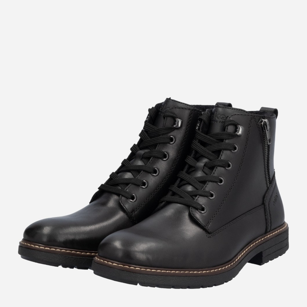 Чоловічі зимові черевики RIEKER 33104-00 45 (10.5UK) 30 см Чорні (4061811659166) - зображення 3