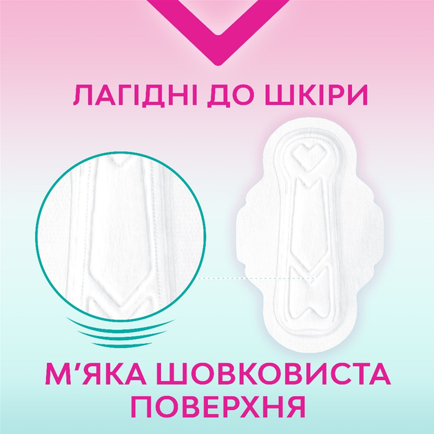 Прокладки гігієнічні Libresse Pure Sensitive Ultra Нічні 6 крапель 8 шт (7322541161785) - зображення 5