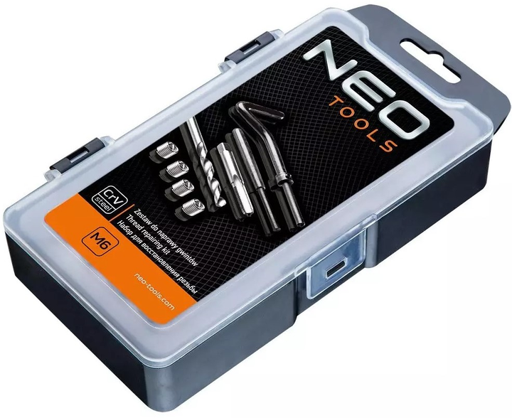Комплект NEO Tools для ремонту різьби M6 11-901 (5907558419870) - зображення 7