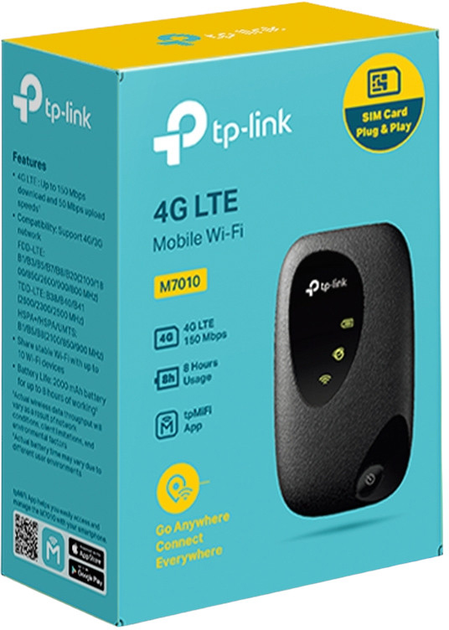 Wzmacniacz sygnalu bezprzewodowego TP-Link M7010 4G LTE Mobile Wi-Fi (4897098683378) - obraz 2