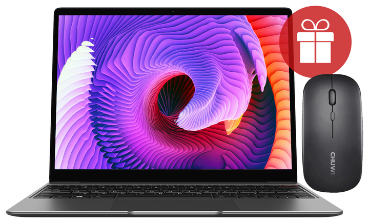 Ноутбук CHUWI HeroBook PRO (Win11) (8/256) + Мышь CHUWI Wireless Black в Подарок (CW-112551) - изображение 1