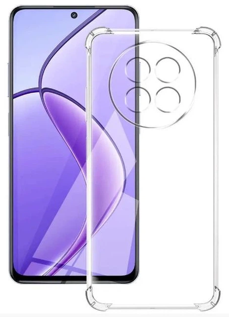 Чехол WXD на Realme 12 Plus (5G) / чехол для смартфона с усиленными углами / (прозрачный) - Фото 2 Чехол WXD на Realme 12 Plus (5G) / чехол для смартфона с усиленными углами / (прозрачный) - изображение 2