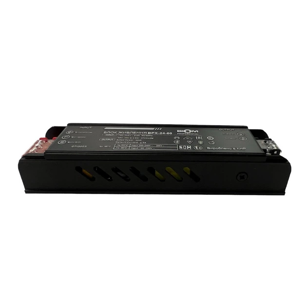 Блок питания BIOM Professional DC24 60W BPX-24-60 2.5А - изображение 3