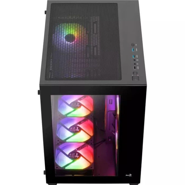 Корпус Aerocool Dryft-G-BK-v2 Black (ACCM-ES01163.11) - изображение 4