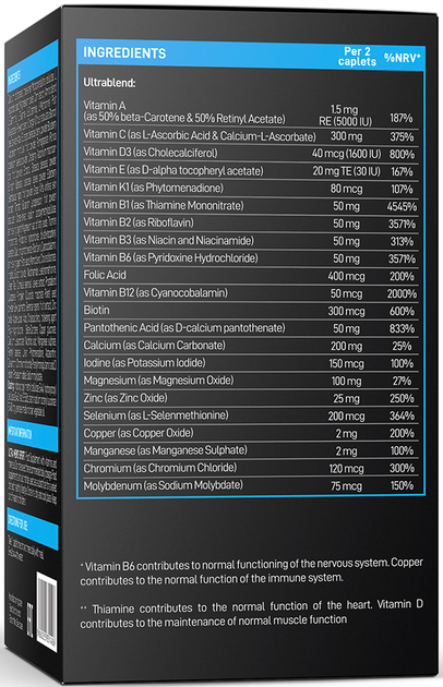 Multiwitaminy dla mężczyzn VPLab Ultra Men's Sport Multivitamin Formula 90 kapsułek (5060255351406) - obraz 4