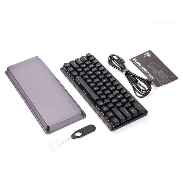 Клавіатура Cougar Puri Mini RGB Black - зображення 3