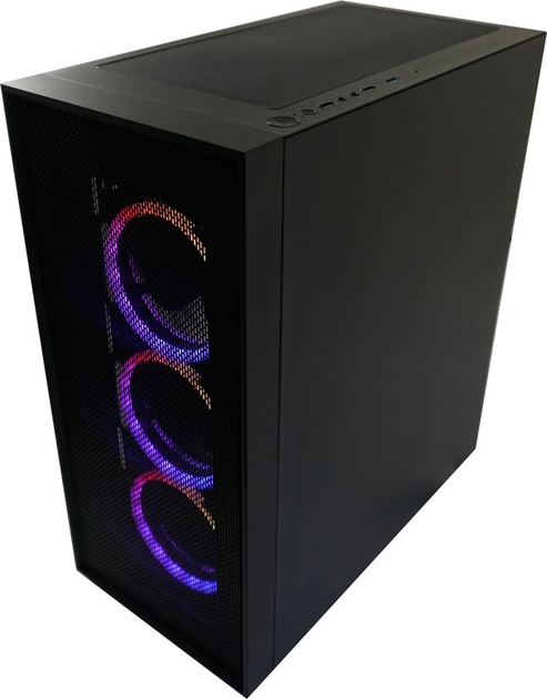 Obudowa LC-Power Gaming 802B Wanderer_X ATX Miditower Black (LC-802B-ON) - obraz 2