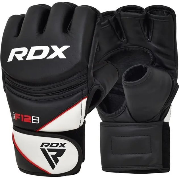 Рукавиці для ММА RDX F12 Model GGRF Black XL - изображение 2