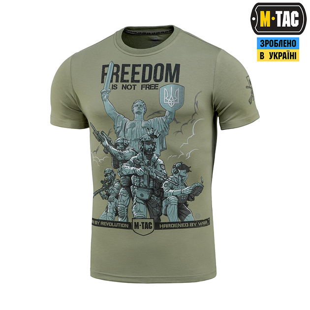 Футболка M-Tac Freedom Light Olive S - изображение 1