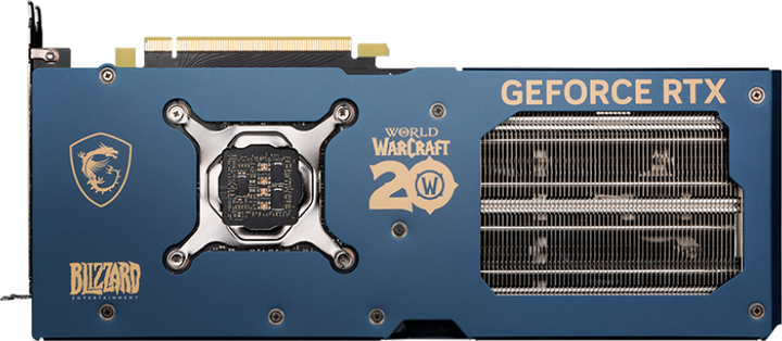 Видеокарта MSI PCI-Ex GeForce RTX 4070 Super 12G Gaming Slim World of Warcraft Edition 12GB GDDR6X (192bit) (2490/21000) (HDMI, 3 x DisplayPort) (RTX 4070 SUPER 12G GAMING SLIM World of Warcraft EDITION) - изображение 5
