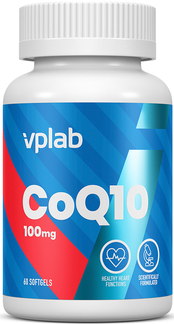 Харчова добавка VPLab CoQ10 100 мг 60 капсул (5060730360886) - зображення 1