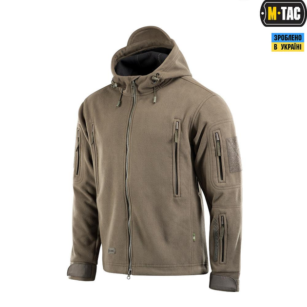 Тактична куртка M-Tac флісова Windblock Division Gen.II Dark Olive олива M - зображення 1