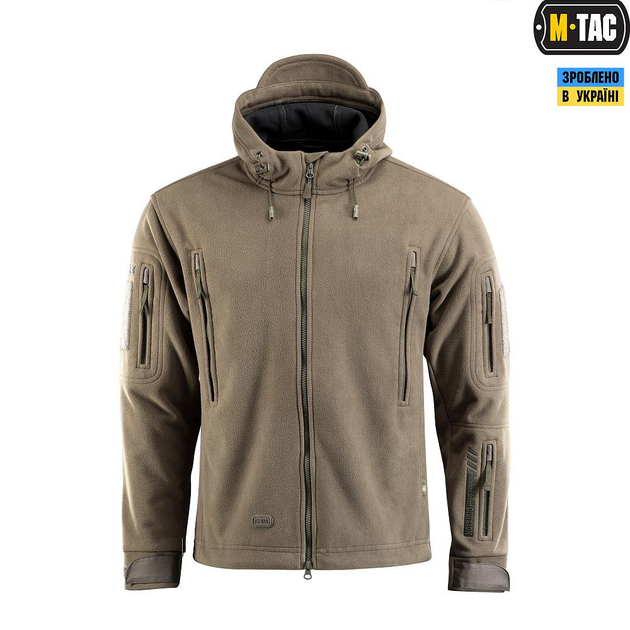 Тактическая куртка M-Tac флисовая Windblock Division Gen.II Dark Olive олива L - изображение 2