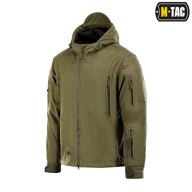 Тактическая куртка M-Tac флисовая Windblock Division Gen.II Army Olive олива XL - изображение 1