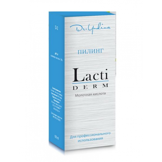 Химический пилинг молочный pH 1.4 Lacti Derm Dr.Yudina 100 мл - изображение 1