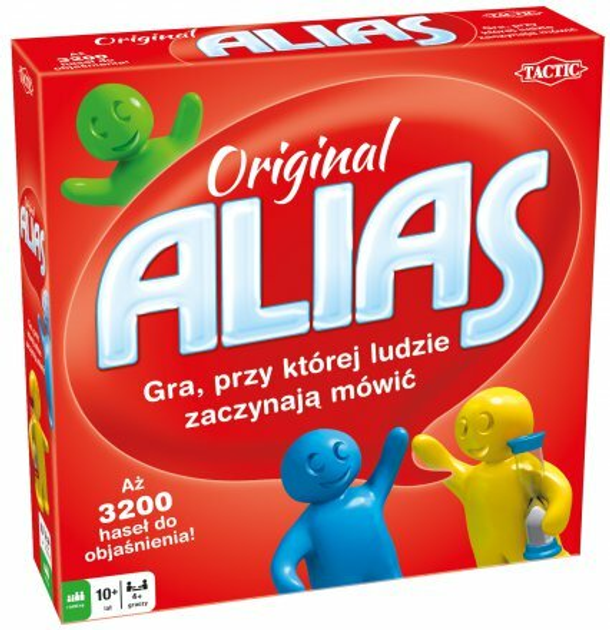 Gra planszowa Tactic Alias Original new edition (6416739531731) - obraz 1