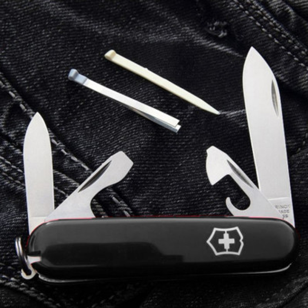 Ніж Victorinox Recruit 84 мм Чорний (0.2503.3) - зображення 2