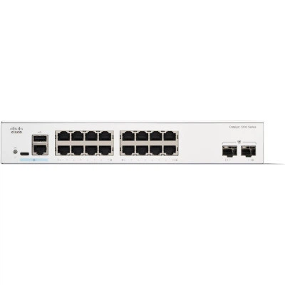 Комутатор мережевий Cisco C1200-16T-2G - Фото 2 Комутатор мережевий Cisco C1200-16T-2G - изображение 2