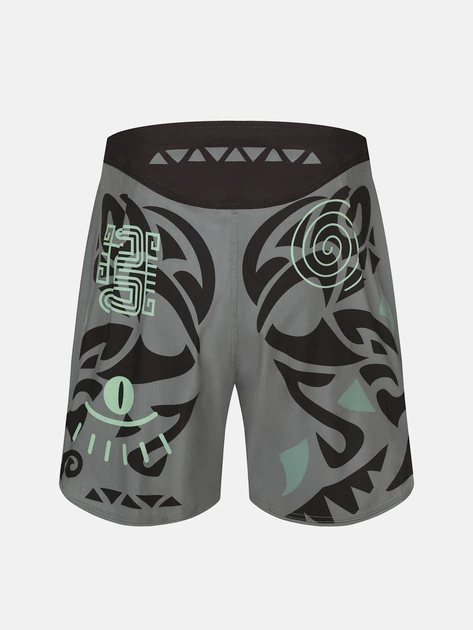 Шорты для MMA Maori MMA Shorts Black Military Green XXL (501419-144-XXL) - изображение 2